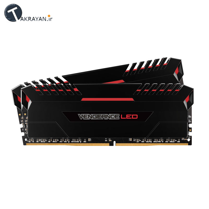 Corsair Vengeance RED LED CL15R Dual Channel DDR4 3000MHz 16GB